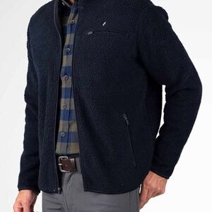 Tailor Vintage Polar Fleece Navy Blue